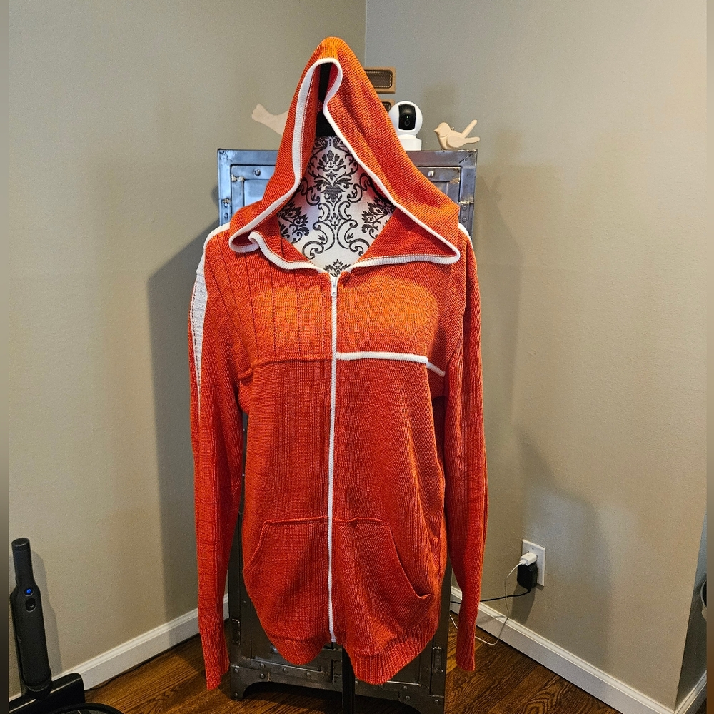 Elhoffer Star Wars Galactic Rebel Zip Up Hoodie Sweater w/Thumbholes Men's szM